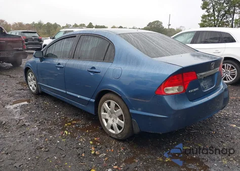 2010 Honda Civic Lx z USA, uszkodzony, nr VIN 2HGFA1F50AH300765